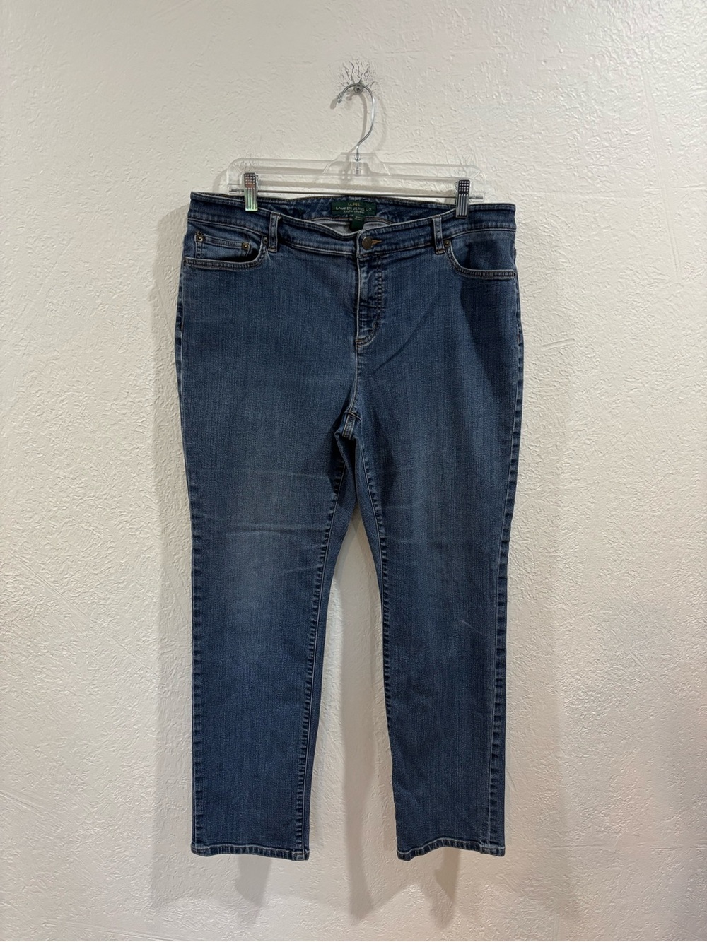 Lauren Ralph Lauren Midrise Straight Jeans